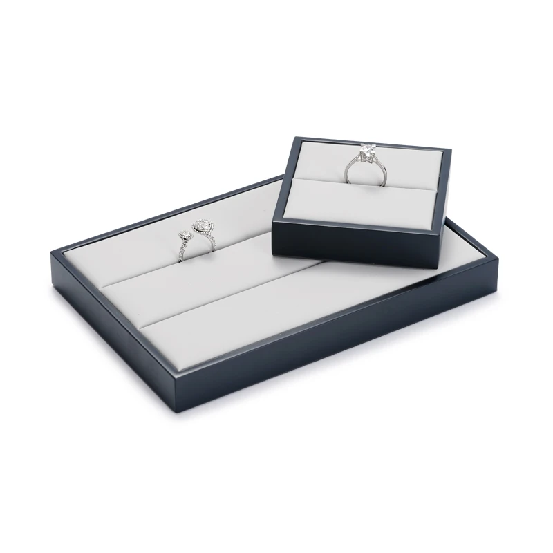 FANXI wholesale free combination solid wood paint jewelry display tray