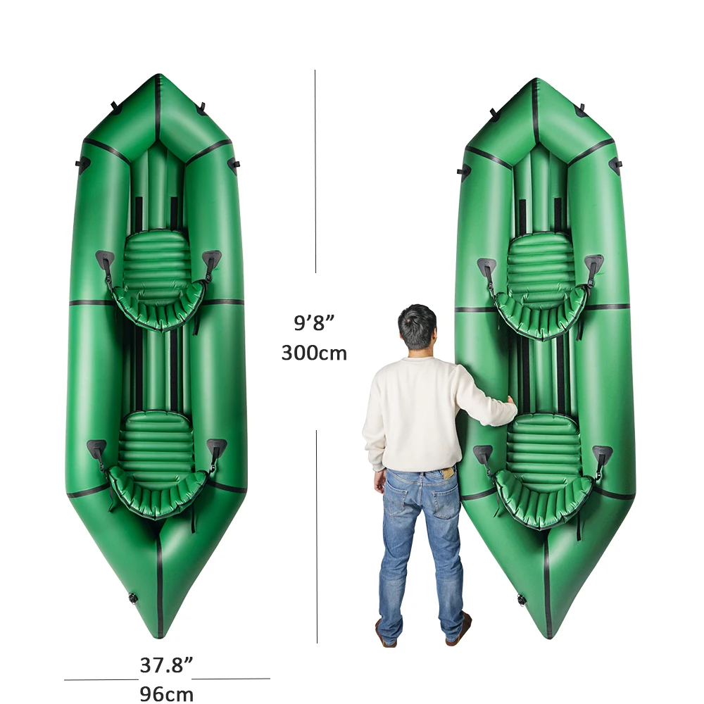 packraft 2 persones Ultralight nylon tpu packraft for family with accessories