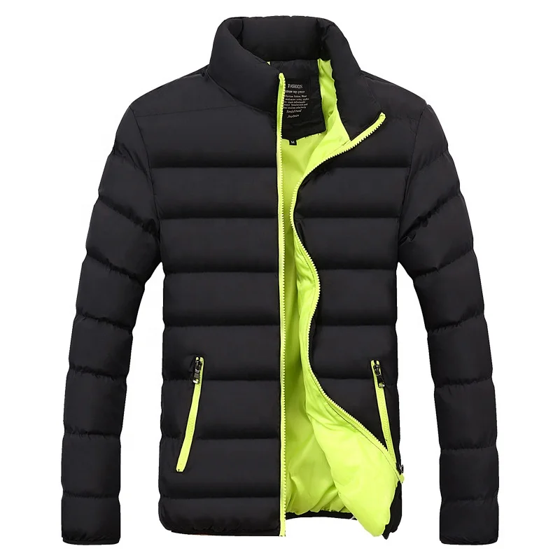 
wholesale customized 100%polyester fiber waterproof windproof men winter quilted jackets 