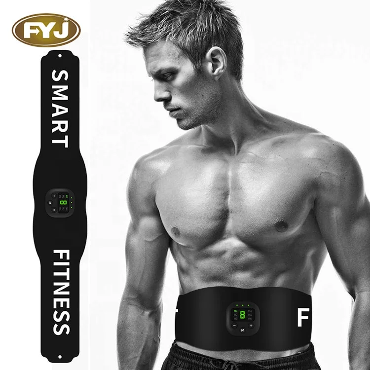 electronic ab muscle stimulator belt for abdominal smart fitness 2024