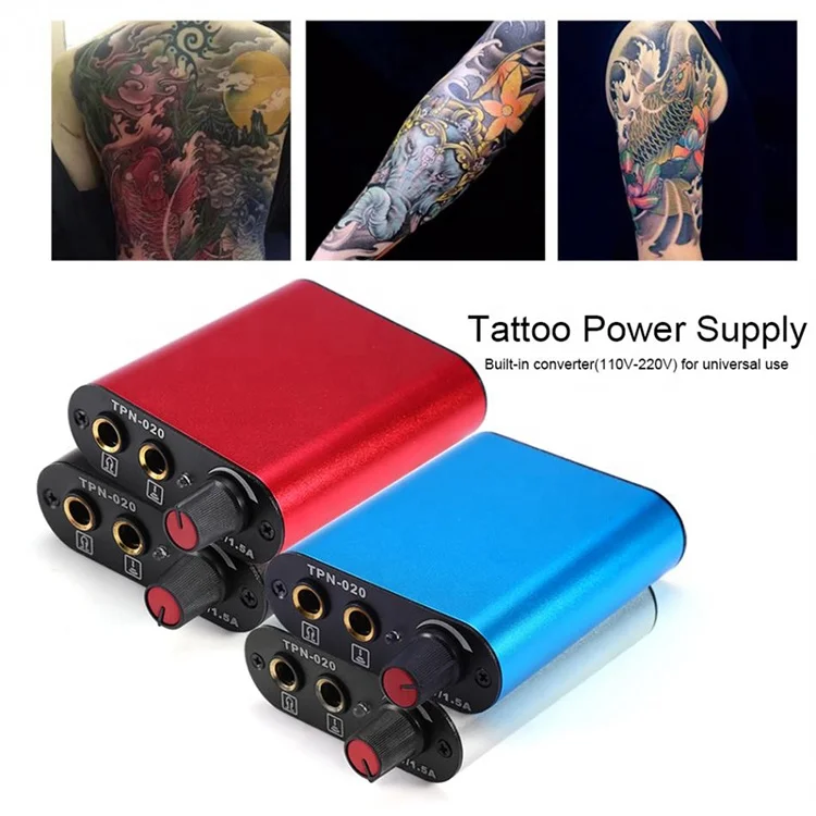 Cheaper Mini tattoo power Digital LED Tattoo Power Supply permanent makeup power for tattoo machine body art