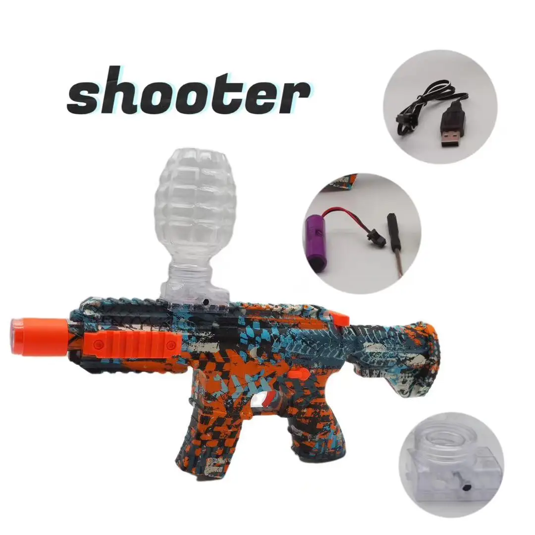 2024 New Design Wholesale Electric Automatic Grow In The Dark Balls Water Bomb Splatter Ball Gun toy Gel Gun Blaster For Adult