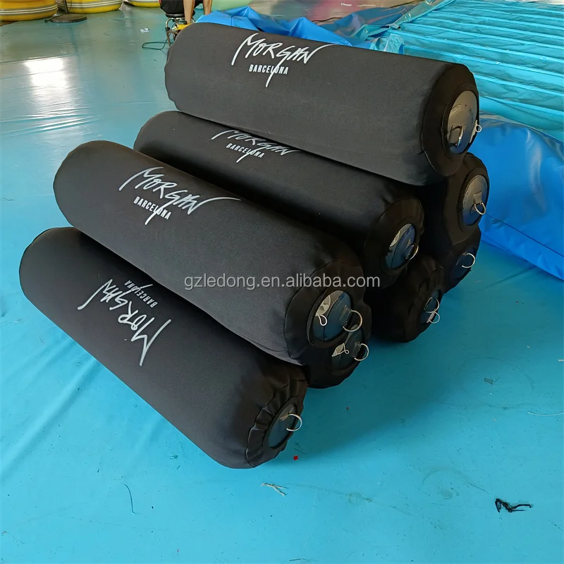 PVC Marine Inflatable dock yacht boat bumpers ship-fenders with different size and colors for sale