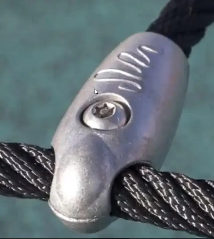 Aluminium T Cross Joint Ferrule for 16mm Combination Rope Playground