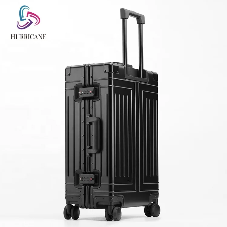 
High quality new style full aluminum suitcase set 4pcs trolley luggage bag 