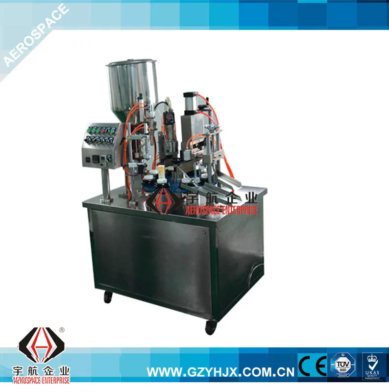 Toothpaste/pigment/facial Cleanser Filling And Sealing Equipment Aluminum/ Plastic Tube Filling And Sealing Machine