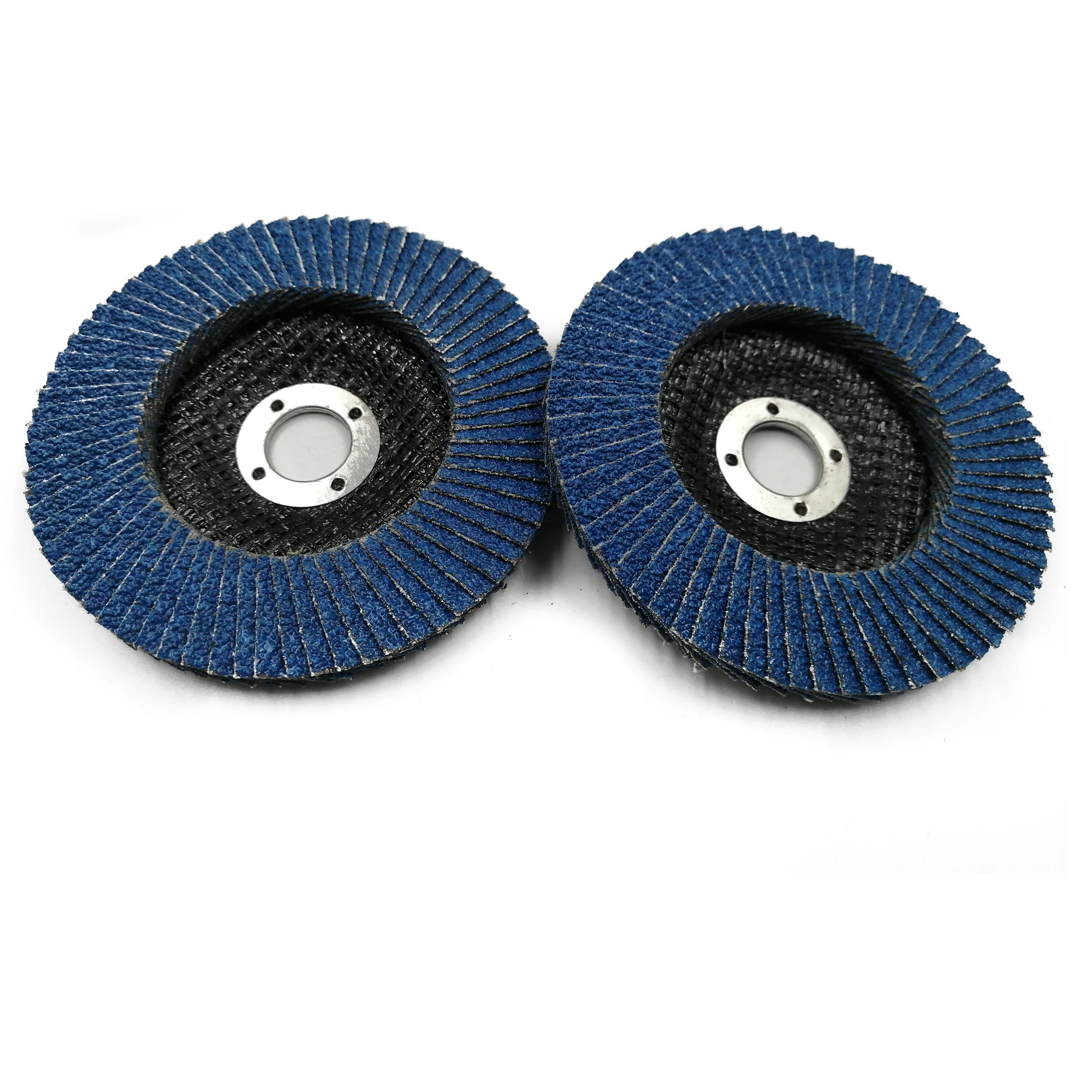 High quality 4 inch 100mm Alumina zirconia flap abrasive wheel disc for grinding and polishing