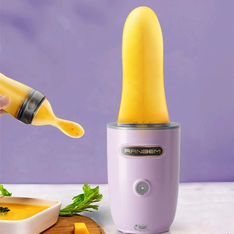 Многофункциональный беспроводной мини-портативный кухонный комбайн для детей, 90 мл, 3 в 1