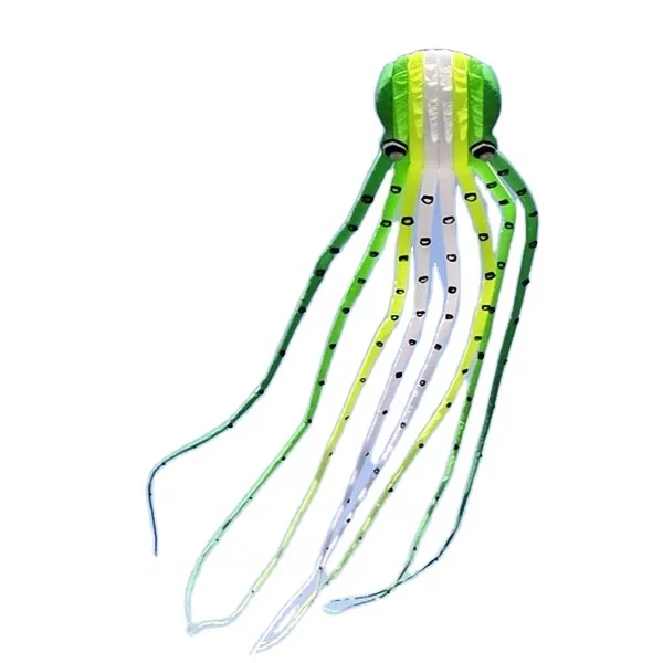 3D Soft Parafoil  Octopus Kites 15m no Frame big kite Perfect for Beach Park Outdoor Fun
