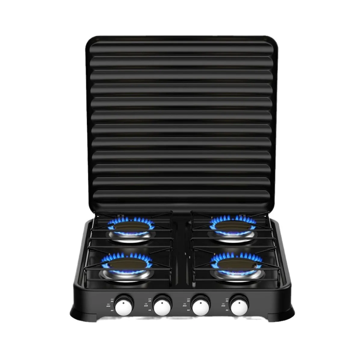 Hot Selling Burner Gas Stove Portable Outdoor Camping Gas Stove 4 Burners Kitchen Camping Stove System