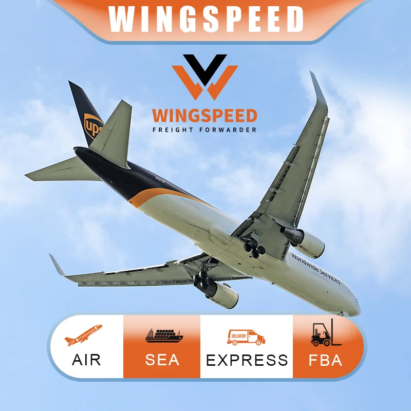 Cheapest air shipping agent from China to USA ddu/ddp FBA e-commerce logistics service freight forwarder