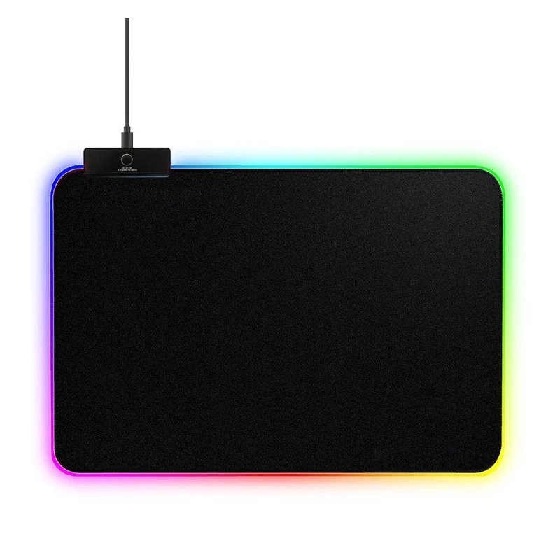 Большой размер, печатный на заказ, резиновый RGB светодиодный подсветка, игровой коврик для мыши, коврик для мыши, коврик для мыши