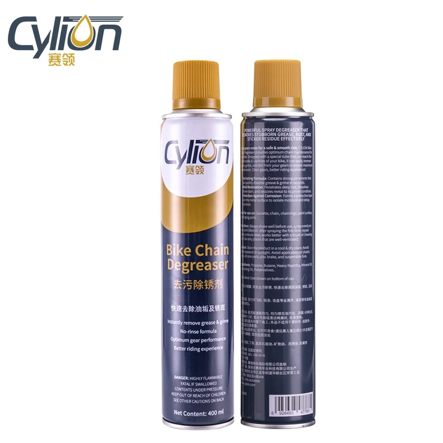 Bike Cleaning Degreaser Spray Bicycle Chain Degreaser Multi Purpose Bike Degreaser Formula Spray Bike Care Accessories