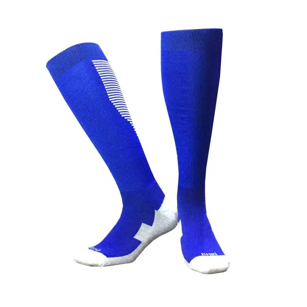 Good Quality Football socks sports socks for kids and adults polyester thick material MOQ 10 pairs