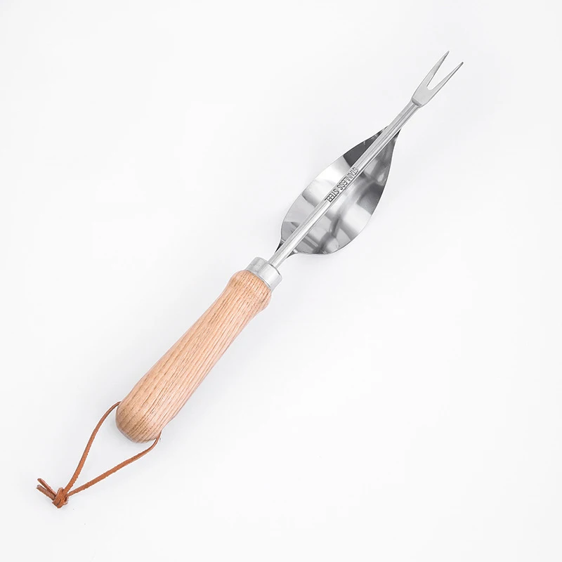 Morden Style Premium 430 Stainless Steel Garden Shovel Tool Kit Weeding Transplanting Flower Maintenance Garden Tools