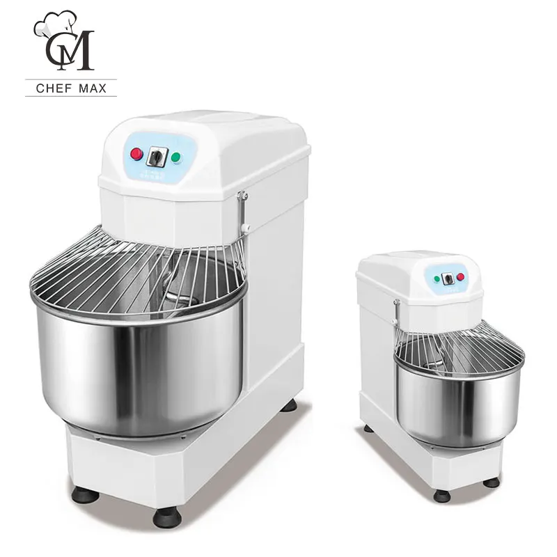 Chefmax Bread Bakery Industrial Bread Dough Mixer 50kg with Low Noise Food Mixer 10-200l Commercial 50 Liter New Product 2020
