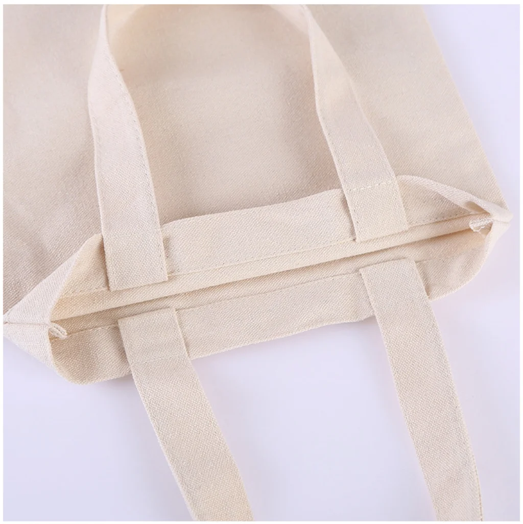 In stock accept custom logo printing factory direct sale small cotton bag with logo