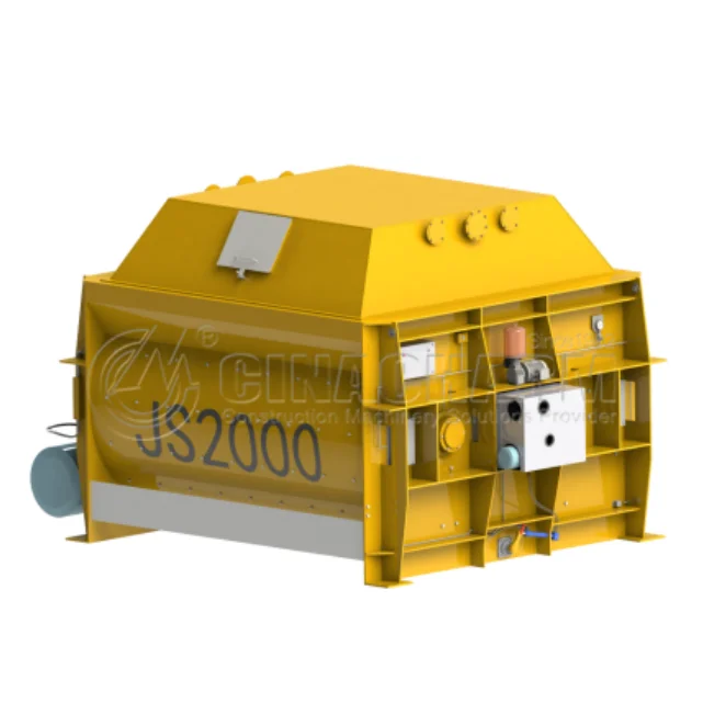 New Designed Factory Prices JS2000 Electric Concrete Mixers Twin Shaft Concrete Mixer Prices South Africa