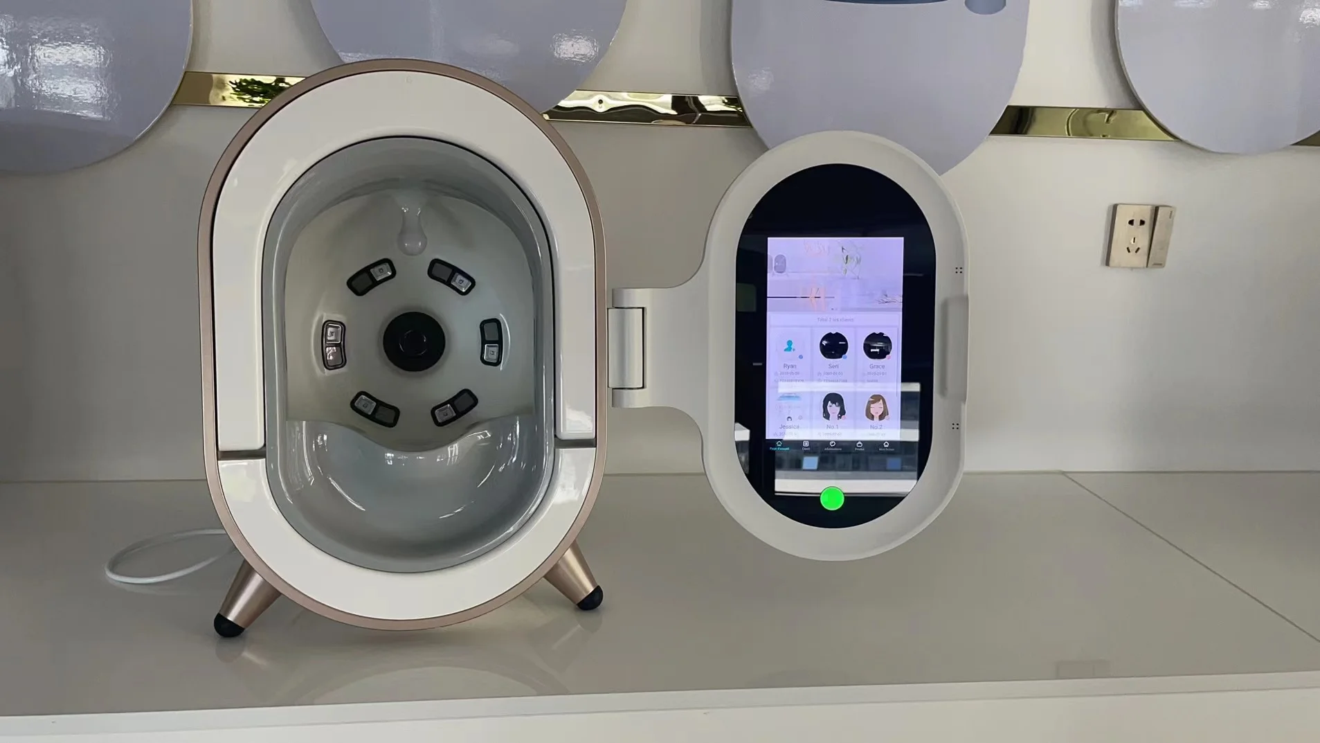 Новая камера IFINE BEAUTY M9 анализатор кожи лица запатентованный машина для красоты с 3D