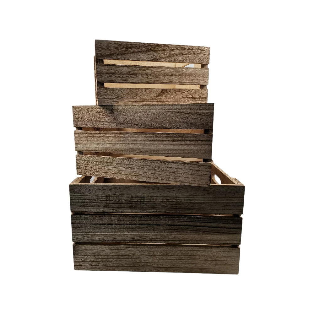 burned wood nesting cheap wooden crates boxes wholesale wine crate box for sale fruit cases