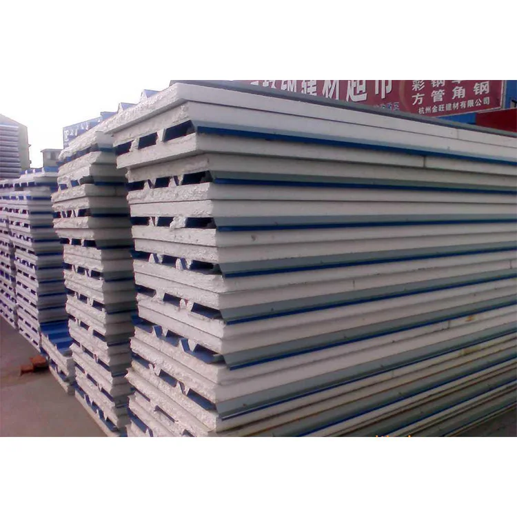 EPS polyurethane corrugated foam roof sandwich panel price m2
