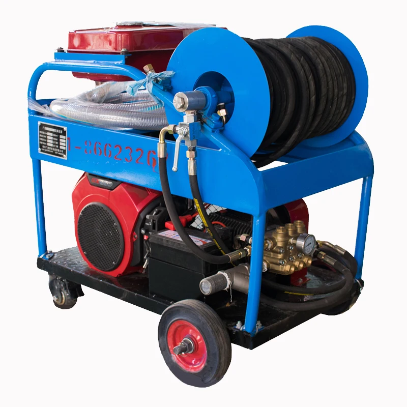 High pressure petrol sewer jetter hydro sewer jetter