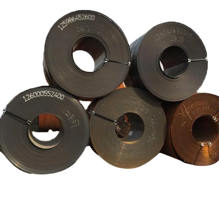 Low Mild MS Carbon SPCC SPCD ST37 Mild Carbon Steel Coils Strips For High Strength Structure