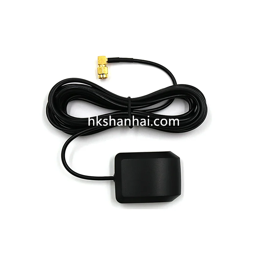 Original BN-142AJ External active antenna Two in one dual mode positioning Straight head GLONASS + GPS antenna