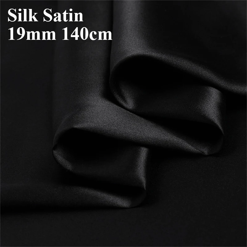 charmeuse 100% pure mulberry silk satin fabric many colors in stock satin silk fabric for panties