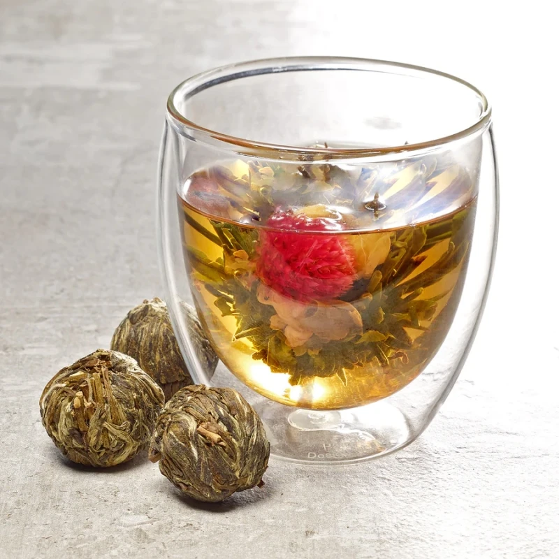 Specialty Health Tea Flower Tea Balls Test Tube Flower Bulb Blooming Tea Immunity Strengthening Packaged in Box