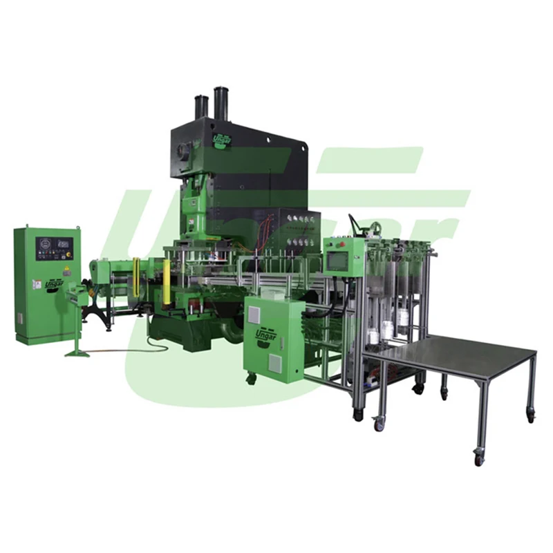 newest 63T ungar automatic press machine also called foil container making machine