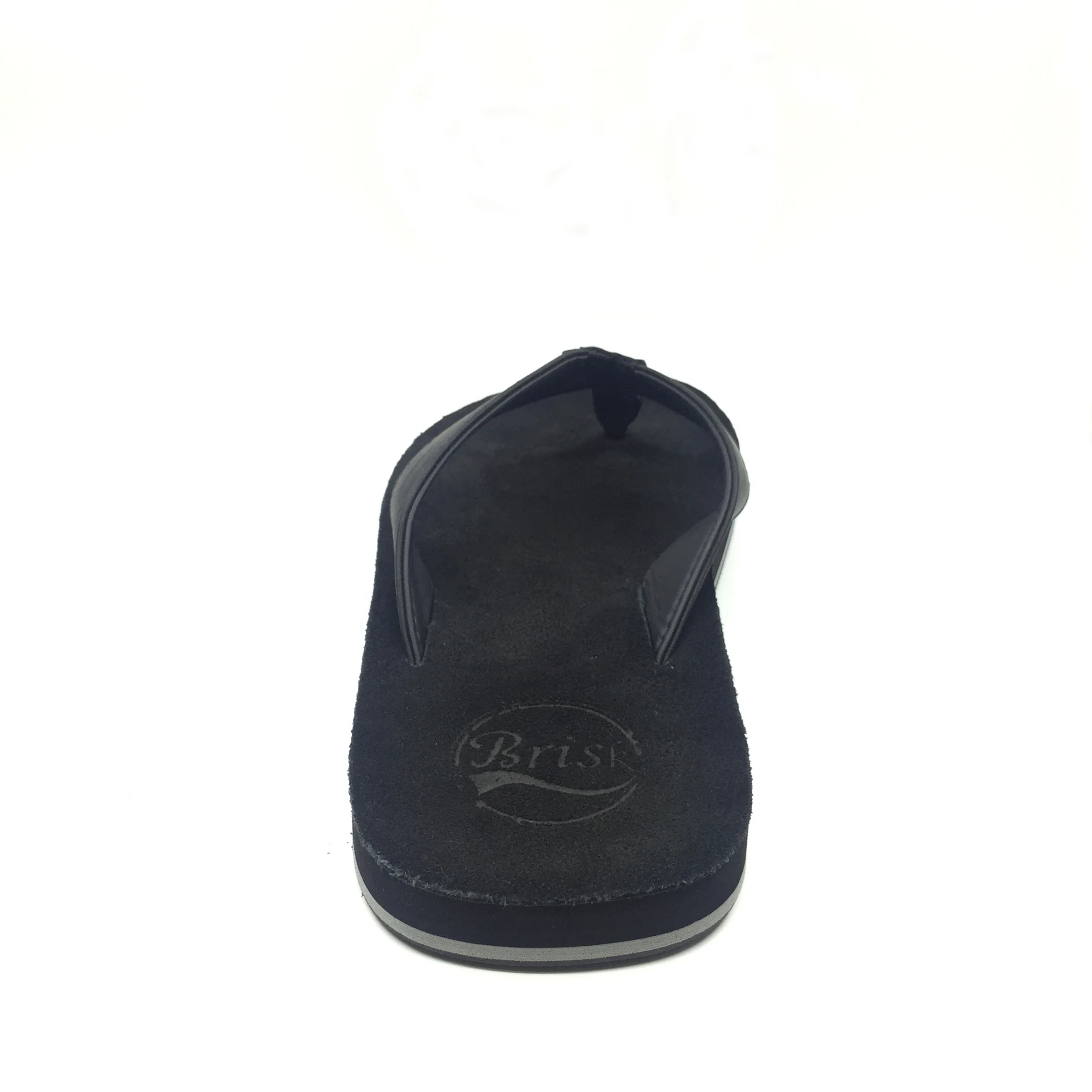 New Wholesale Fashion Pu Flat Sole Flip Flops Summer Cool Men Slipper