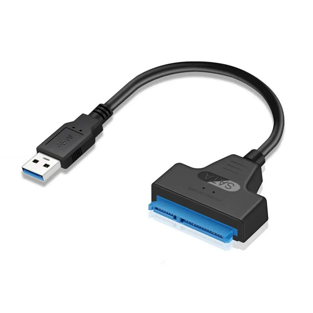 USB 3 0 SATA III кабель-переходник для жестких дисков 22PIN HDD кабель 7 + 15pin 2 5 дюймов HDD/SSD адаптер