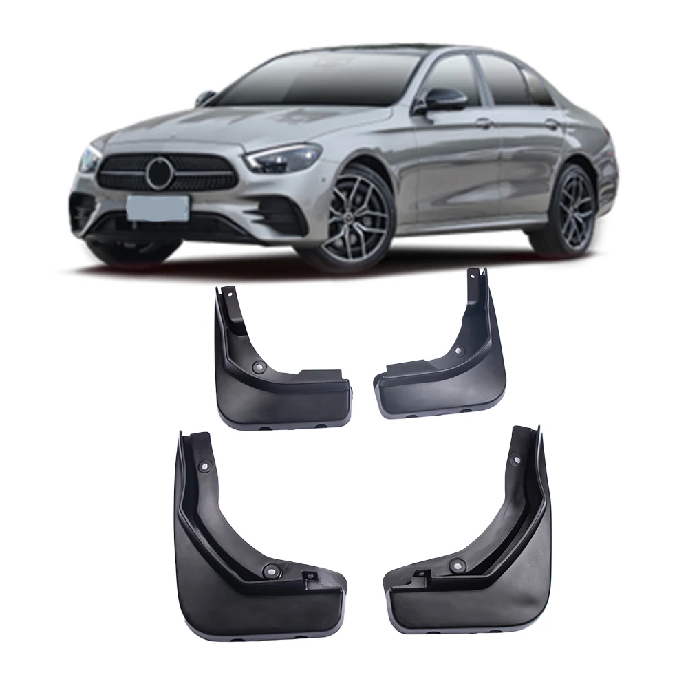 car mud flaps fender mudguards FOR Mercedes-Benz E Class(Sport) 8/2016 Non-destructive installation