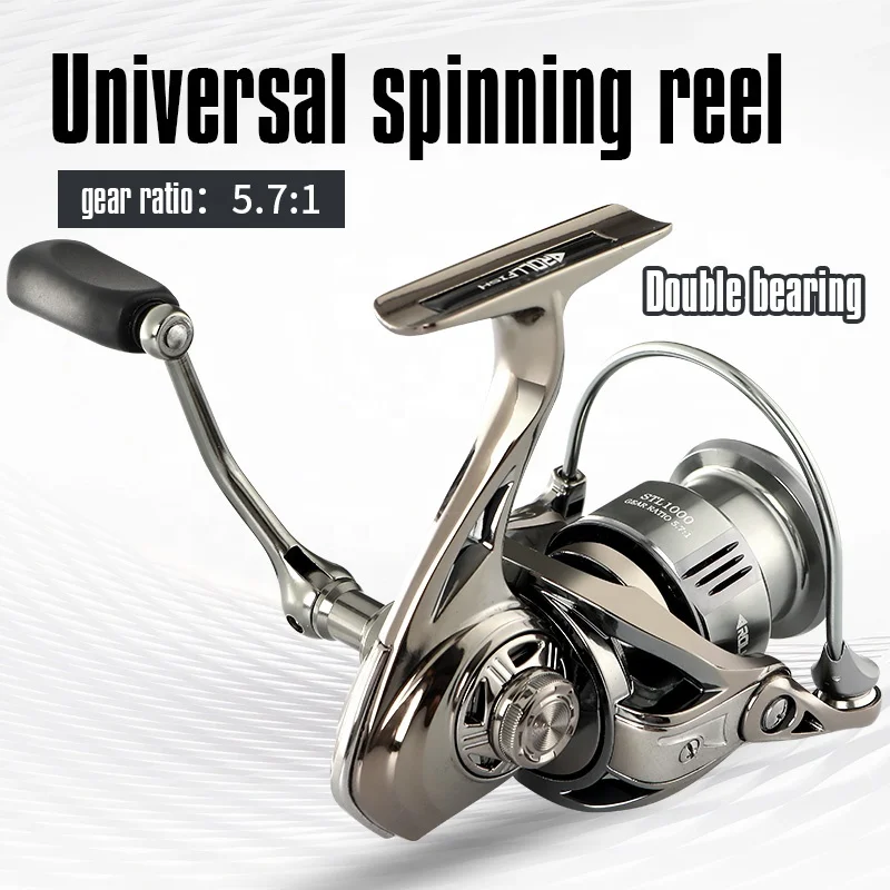 New Arrival 5.7:1 Big Metal Spool Distant Wheel Surf Reels Spinning Carp Reels Metal Fishing Reel For Sale