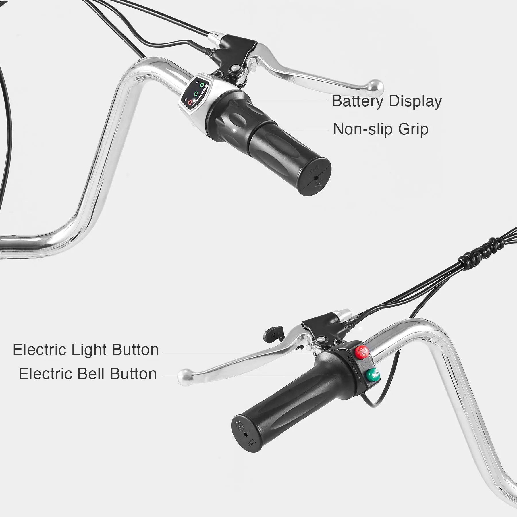 LEWEE 24inch 26inch Electric Cargo Tricycle Motor 36V Battery 3 Wheel Bicycles 250W Brushless Ebike Trike with Basket For Adult