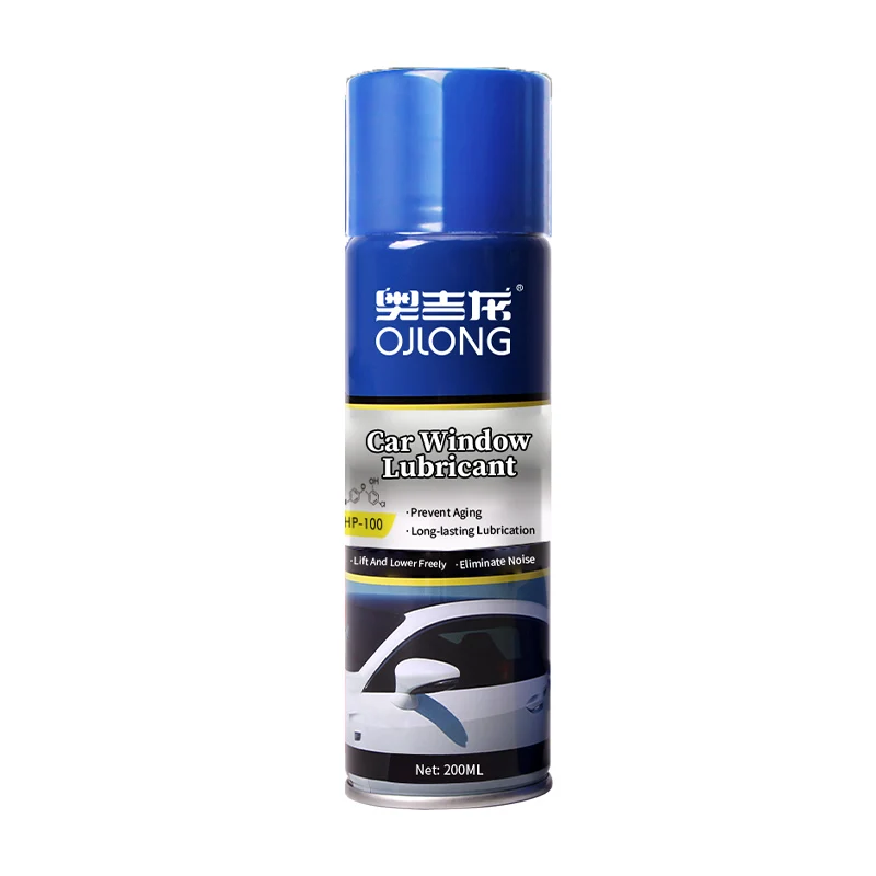OEM Aerosol 200ml Hot Sale Auto Glass Anti Rust Car Window Lubricant Spray