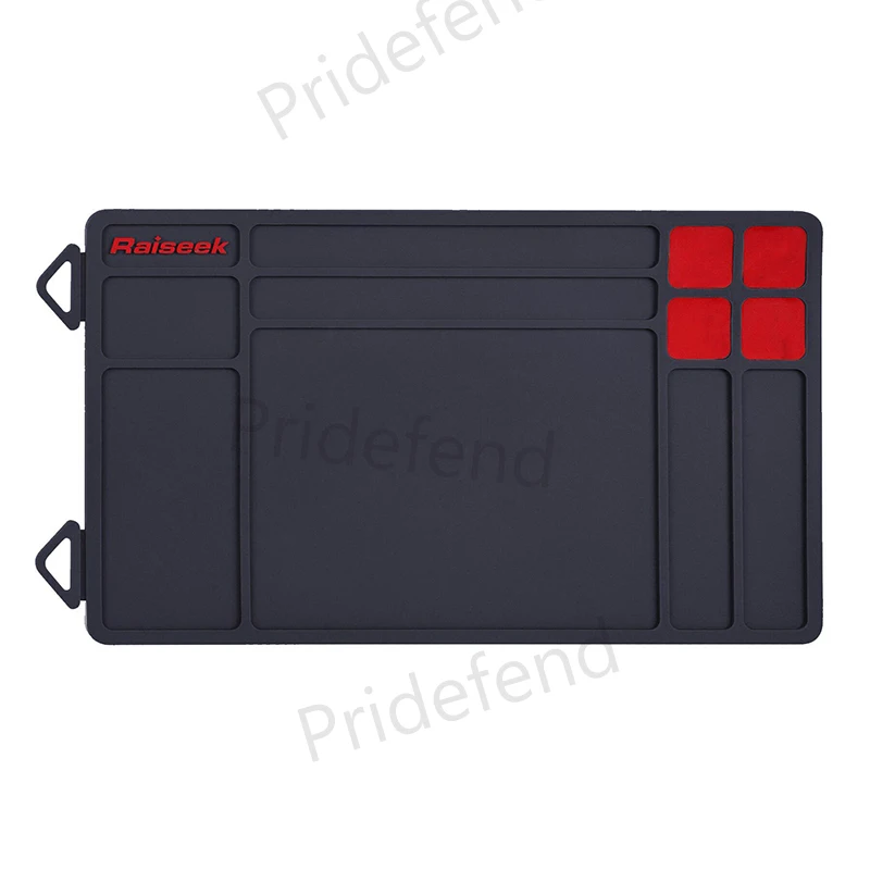 Коврик для ухода Нескользящий прорезиненный коврик для ремонта 15,9x9,8 дюймов чистящий коврик