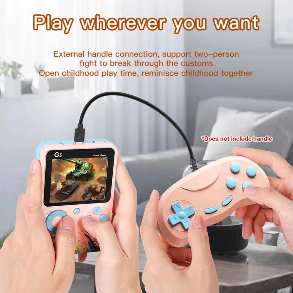 
Hot!!!mini super free 500 in 1 games retro classic console cheap video portable handheld game consoles For Kids Gift 