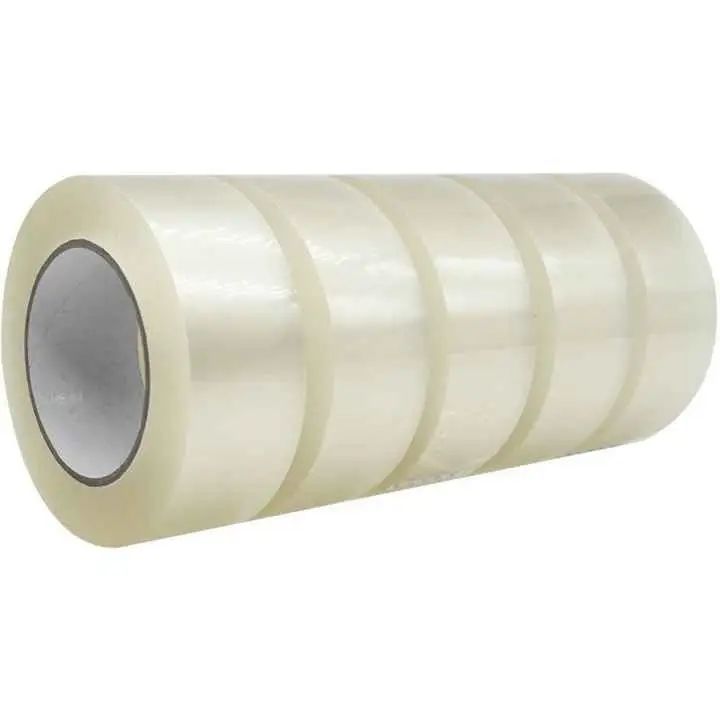Good quality transparent self-adhesive waterproof custom bopp tape jumbo roll clear packing tape