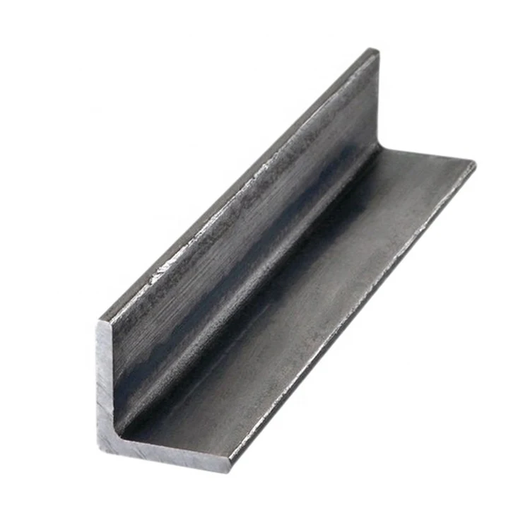 Hot Sale 50*50*5mm Mild Steel L Angle Bar Price per kg Black Iron Angle Bar