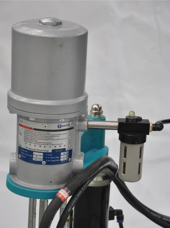 Manual Two Pumps Two Component Silicone Extruder Machine Sealant Spreading Machine 4