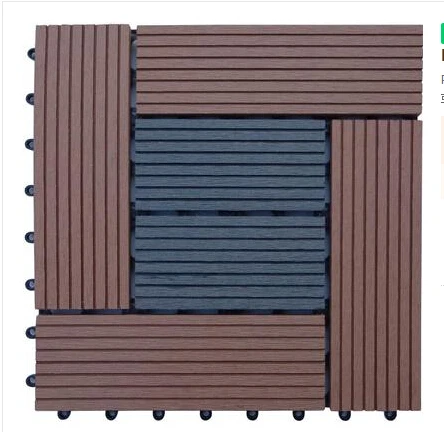 
30x30 composite wooden floor tiles wooden floor deck rubber wpc wood floor decking 