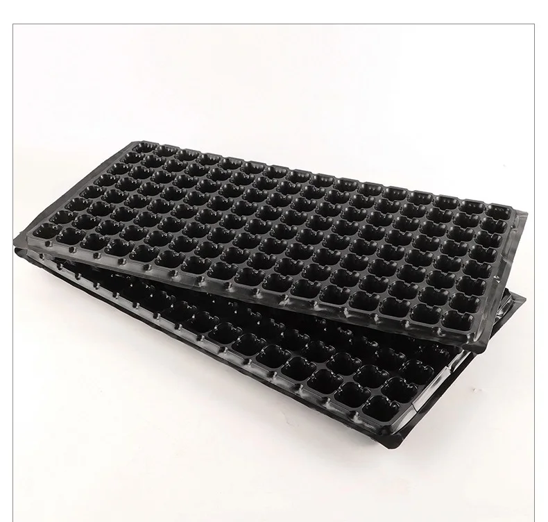 128 Cells Factory Direct Sale Recycled Sprouting Plant growing tray for rice seeding/Rice Planter Machine
