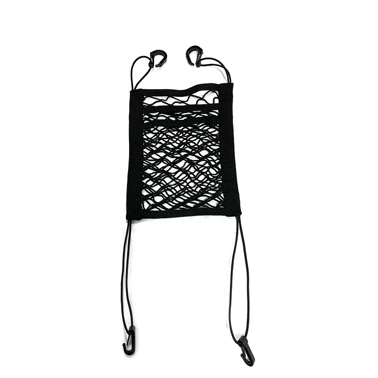 Hot Sales Car Net Bag Mesh Organizer 3-Layer  Pet  Kids Seat Barrier Backseat Mesh Net for Cars