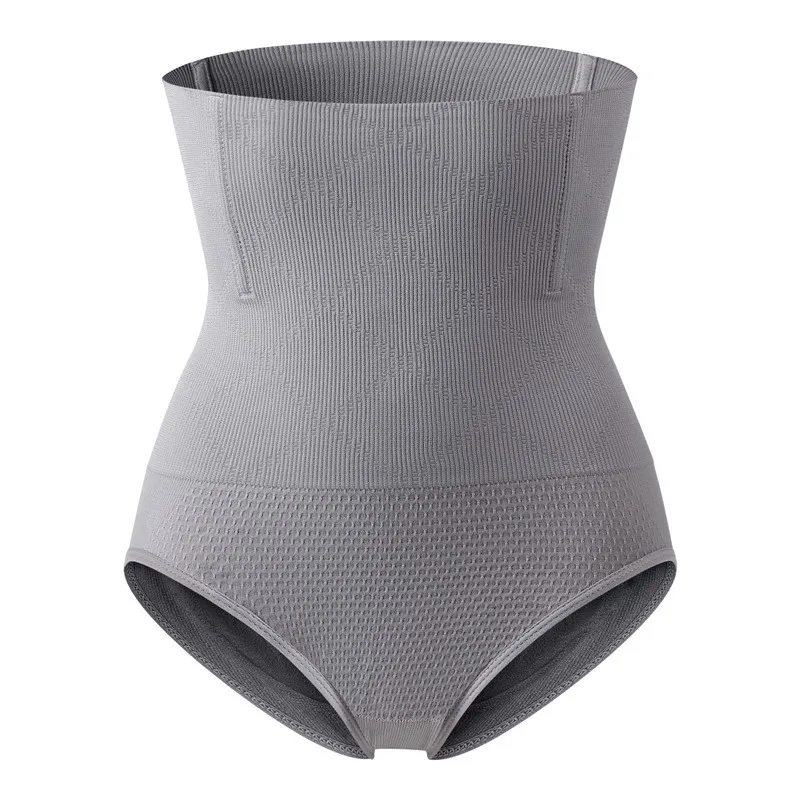 plus size women seamless girdle high waist women waist slim panty steel bones tummy control shaper slimming shapewear