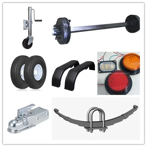 7k Dexter Trailer Axle - 7000 lb Trailer Axle Electric Brake Kits 8 lug