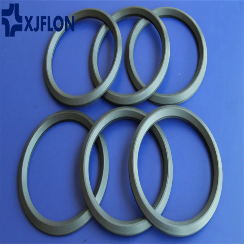 Factory Custom Professional Carbon Graphite Filled PTFE Gasket o Ring Compressor Cylinder Parts Wear Ring seal fittings
