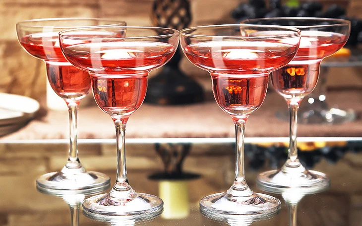 Creative Personality Bar Party Wedding Celebration Goblet Cocktail Glass Martini Margarita Glass