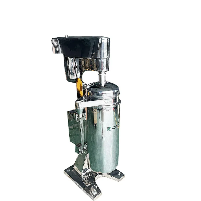 Virgin Coconut Oil Extraction Separate Tubular Centrifuge Machine VCO Separating by Centrifuge Processing